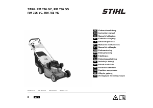 Mode d’emploi Stihl RM 756 GS Tondeuse à gazon