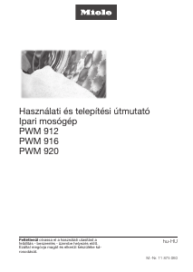 Használati útmutató Miele PWM 920 Mosógép