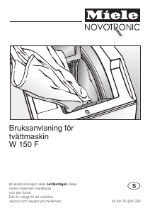 Bruksanvisning Miele W 150 F Tvättmaskin