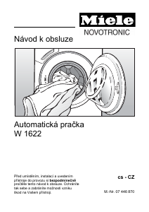 Manuál Miele W 1622 Pračka