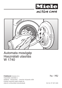 Használati útmutató Miele W 1740 Active Care Mosógép