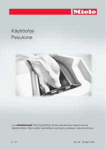 Käyttöohje Miele W 196 Pesukone
