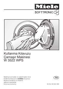 Kullanım kılavuzu Miele W 3522 WPS Çamaşır makinesi