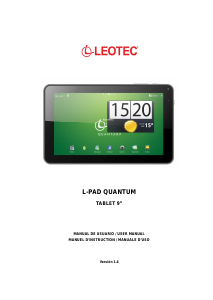 Manuale Leotec LETAB904 L-Pad Quantum Tablet