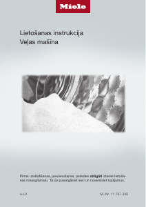 Rokasgrāmata Miele WCA 030 WPS Active Veļas mašīna