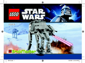 Bruksanvisning Lego set 20018 Star Wars AT-AT
