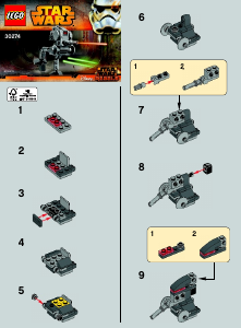 Kullanım kılavuzu Lego set 30274 Star Wars AT-DP