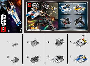 Manual de uso Lego set 30496 Star Wars U-Wing fighter