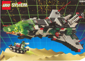 Manual Lego set 6984 Space Galactic mediator