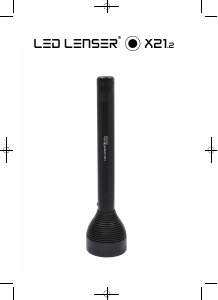 Mode d’emploi Led Lenser X21.2 Lampe de poche