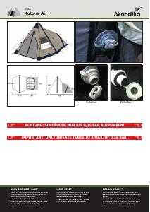 Manual Skandika Kotona Air Tent
