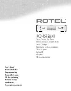 Handleiding Rotel RCD-1572MKII CD speler