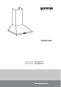 Handleiding Gorenje WHC929E4X-DE Afzuigkap