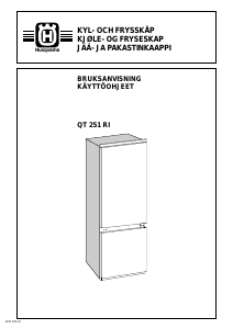 Bruksanvisning Husqvarna QT251RI Kyl-frys