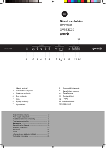 Návod Gorenje GV583C10 Umývačka riadu