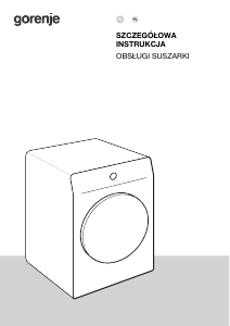 Instrukcja Gorenje DNE82/GNPL Suszarka