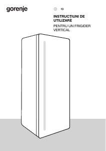 Manual Gorenje FN619FES5 Congelator