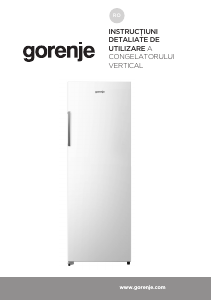 Manual Gorenje FN617EEW5 Congelator