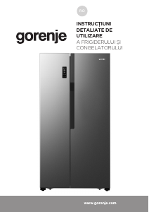 Manual Gorenje NRS918FMX Combina frigorifica