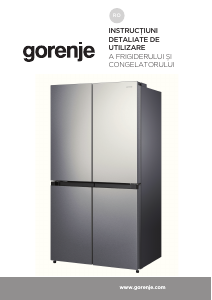 Manual Gorenje NRM918FUX Combina frigorifica
