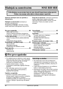 Priručnik Gorenje RF6275W Frižider – zamrzivač