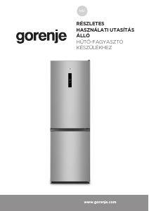 Használati útmutató Gorenje NRK619CAXL4 Hűtő és fagyasztó