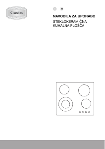 Priročnik Gorenje EC642CLI Grelna plošča