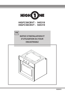 Mode d’emploi High One HIG FC58C BVT Four