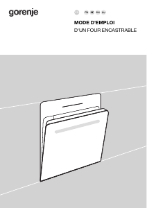 Mode d’emploi Gorenje BPS6747A05BG Four