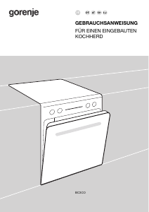Bedienungsanleitung Gorenje BCS6737E06BG Herd