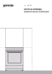 Priručnik Gorenje GK5B41SD Raspon