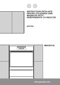Manual Gorenje MEKIS510I Aragaz