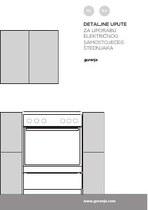 Priručnik Gorenje E6141WB Raspon