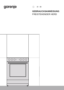 Bedienungsanleitung Gorenje GEC5A20BG Herd