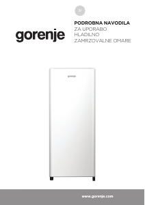 Priročnik Gorenje RB413EPW4 Hladilnik