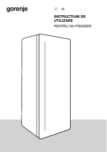 Manual Gorenje R615FES5 Frigider