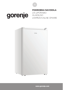 Priročnik Gorenje RB39FPW4 Hladilnik