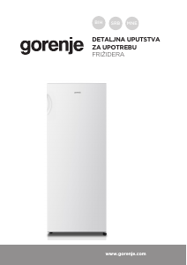 Priručnik Gorenje R4141PS Hladnjak