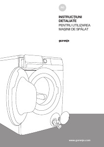 Manual Gorenje WNS1X4ARTWIFI Mașină de spălat