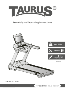 Handleiding Taurus T9.9 Touch Loopband