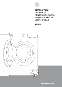 Manual Gorenje WD2A854ADS Mașină de spalat cu uscator