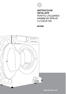 Manual Gorenje WD2S164ADSWA Mașină de spalat cu uscator
