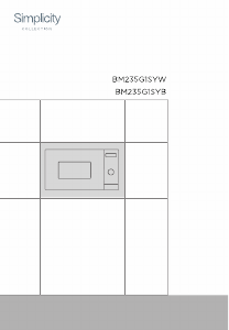 Manual Gorenje BM235G1SYB Cuptor cu microunde