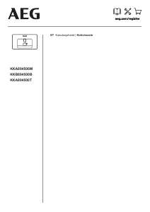 Kasutusjuhend AEG KKB894500B Kohvimasin