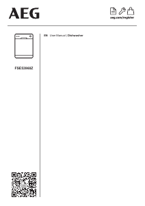 Handleiding AEG FSE53960Z Vaatwasser