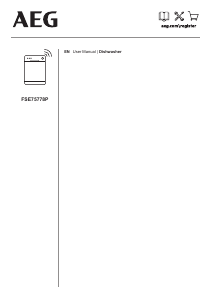 Handleiding AEG FSE75778P Vaatwasser