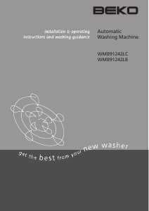 Manual BEKO WMB 91242 LC Washing Machine