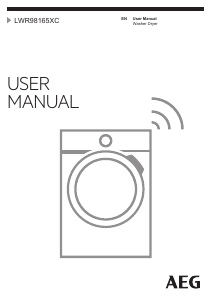 Manual AEG LWR98165XC Washer-Dryer