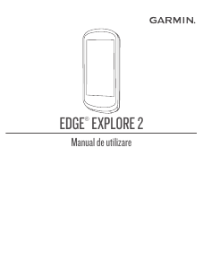 Manual Garmin Edge Explore 2 Ciclocomputer