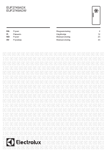 Bruksanvisning Electrolux EUF2745AOW Frys